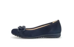 Gabor Ballerina Rauleder COMFORT-Mehrweite G blau S14 42.625.36