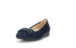 Gabor Ballerina Rauleder COMFORT-Mehrweite G blau S14 42.625.36