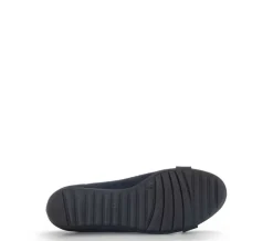 Gabor Ballerina Rauleder COMFORT-Mehrweite G blau S14 42.625.36