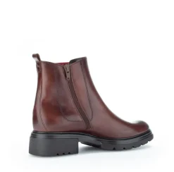 Gabor Chelsea-Boots Leder Wechselfußbett Reißverschluss braun S22 91.610.25