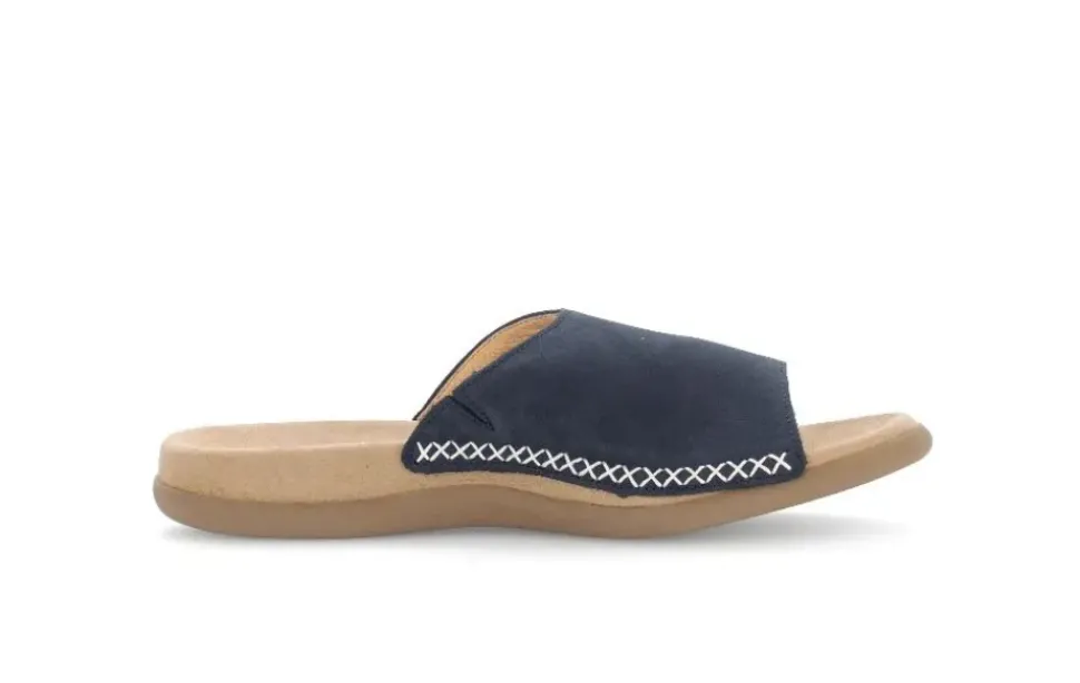 Gabor Damen Pantolette Rauleder blau S14 03.705.16