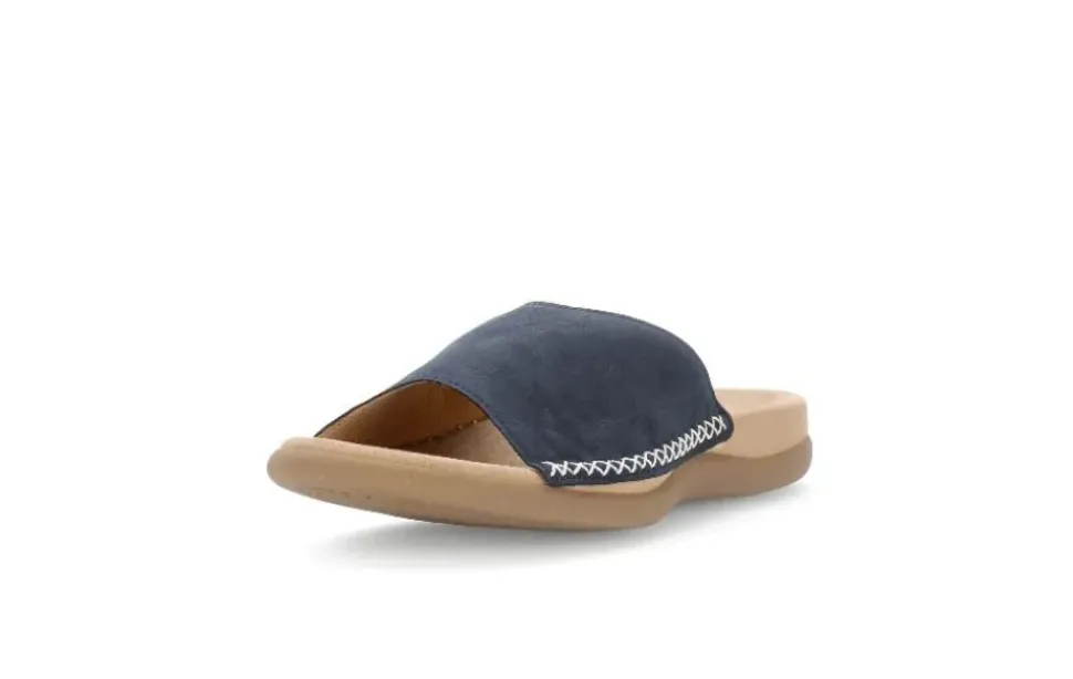 Gabor Damen Pantolette Rauleder blau S14 03.705.16