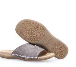 Gabor Damen Pantolette Rauleder grau S14 03.705.13