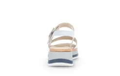 Gabor Damen Plateau Sandale COMFORT-Mehrweite G blau S14 42.744.56