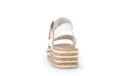 Gabor Damen Plateau Sandale Leder weiß S14 44.550.20