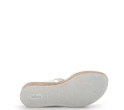 Gabor Damen Plateau Sandale Leder weiß S14 44.550.20