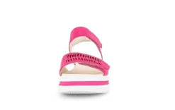 Gabor Damen Sandale Rauleder pink S14 44.626.10