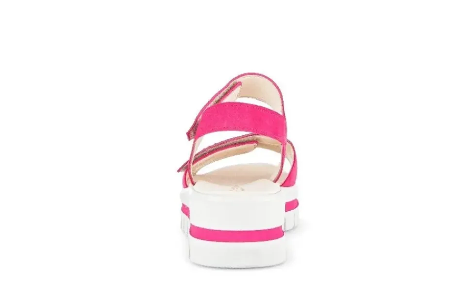 Gabor Damen Sandale Rauleder pink S14 44.626.10