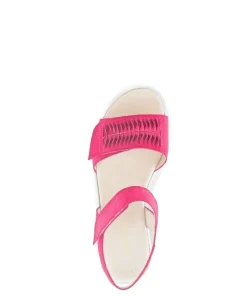 Gabor Damen Sandale Rauleder pink S14 44.626.10