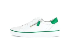 Gabor Damen Sneaker Leder Wechselfußbett weiß S14 43.264.29