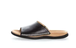 Gabor Pantolette Leder schwarz 03.705.27