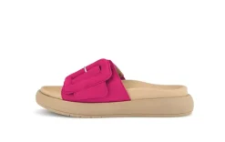 Gabor Pantolette Rauleder große Zierschnalle pink S14 43.751.10