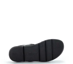 Gabor Plateau Sandale Leder schwarz S12  84.603.27