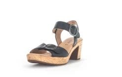 Gabor Plateau Sandale schwarz S13 24.764.27