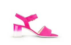 Gabor Riemchensandale Rauleder pink S14 41.700.13