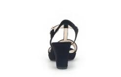 Gabor Riemchensandale Rauleder COMFORT-Mehrweite G schwarz S14 42.391.47