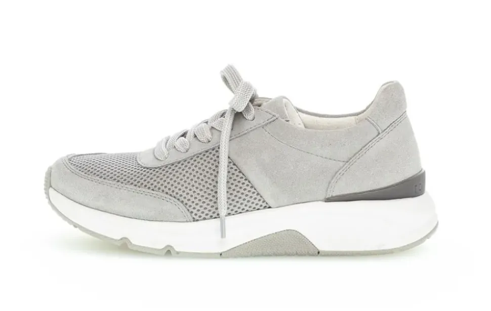 Gabor rollingsoft Damen Sneaker low Materialmix grau S13 26.897.40
