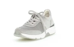 Gabor rollingsoft Damen Sneaker low Materialmix grau S13 26.897.40