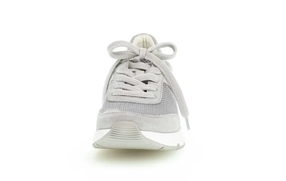 Gabor rollingsoft Damen Sneaker low Materialmix grau S13 26.897.40
