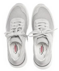Gabor rollingsoft Damen Sneaker low Materialmix grau S13 26.897.40