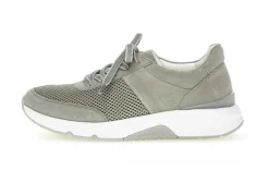 Gabor rollingsoft Damen Sneaker low Materialmix grün S13 26.897.41