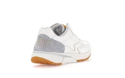 Gabor rollingsoft Sneaker Leder Materialmix Wechelfußbett weiß S14 9.876.51