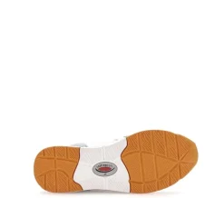 Gabor rollingsoft Sneaker Leder Materialmix Wechelfußbett weiß S14 9.876.51