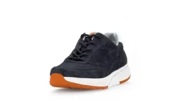Gabor rollingsoft Sneaker Rauleder Wechselfußbett blau S14 9.876.36