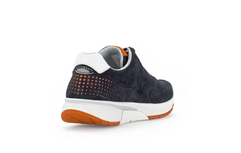 Gabor rollingsoft Sneaker Rauleder Wechselfußbett blau S14 9.876.36