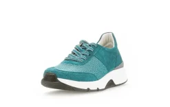 Gabor rollingsoft Sneaker Wechselfußbett blau S14 9.897.32
