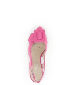 Gabor Slingpumps Leder Comfort- Mehrweite G pink S14 42.262.21