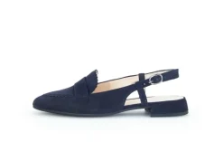 Gabor Slingpumps Rauleder blau S14 41.501.16