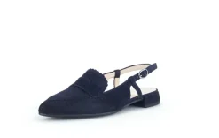 Gabor Slingpumps Rauleder blau S14 41.501.16