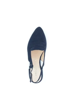 Gabor Slingpumps Rauleder blau S14 41.501.16