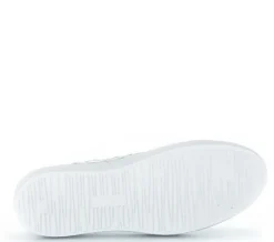 Gabor Sneaker low Leder Flechtoptik Wechselfußbett blau S12 83.324.26