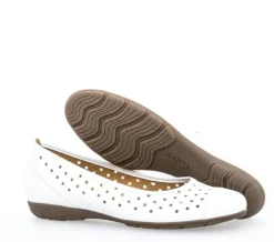 Gabor sportlicher Ballerina weiß S13 24.169.21