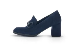 Gabor Trotteur Hochfrontpumps Rauleder blau S23  35.292.16