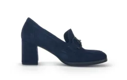 Gabor Trotteur Hochfrontpumps Rauleder blau S23  35.292.16