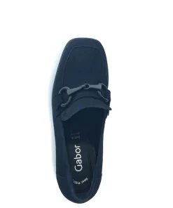 Gabor Trotteur Hochfrontpumps Rauleder blau S23  35.292.16