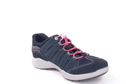 IMAC Damen Halbschuh Wanderschuh Schnellschnürung blau grau S12 156650