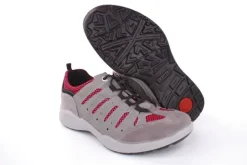 IMAC Damen Halbschuh Wanderschuh Schnellschnürung blau grau S12 156650