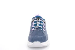 Imac Damen Outdoorschuh Trekkingschuh TEX- Membran Leder Schnellschnürung blau S13 356888