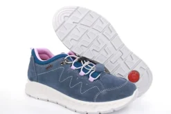 Imac Damen Outdoorschuh Trekkingschuh TEX- Membran Leder Schnellschnürung blau S13 356888