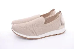 IMAC Damen Slipper Schlupfschuh beige, schwarz S13 355680