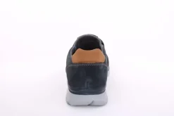 Imac Herren Slipper Leder Wechselfußbett blau S13 352151