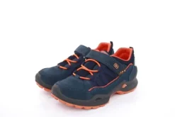 Imac Kinder- Halbschuh Outdoorschuh Jungen Klettverschluss Leder TEX- Membran blau S13 381928