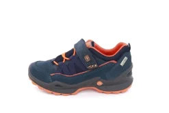 Imac Kinder- Halbschuh Outdoorschuh Jungen Klettverschluss Leder TEX- Membran blau S13  381928