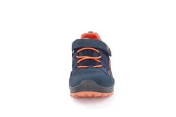 Imac Kinder- Halbschuh Outdoorschuh Jungen Klettverschluss Leder TEX- Membran blau S13  381928