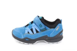 Imac Kinder- Halbschuh Outdoorschuh Jungen Klettverschluss Leder TEX- Membran blau S13  381928