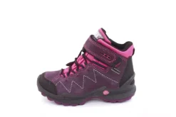 IMAC Kinder Outdoor- Schuh Wander- Schuh Klettverschluss TEX- Membran grau, pink, beige S22 282358